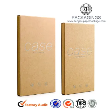 Hot stamping sliding cell phone case box