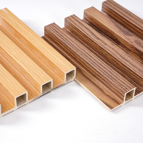 Tấm ốp hạt gỗ Tấm ốp tường Wpc kim loại trong nhà