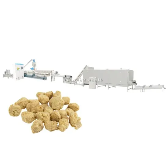 South American Best-Selling Textured Soy Protein (TSP) Production Line: Extrusion Machinery & Drying Equipment