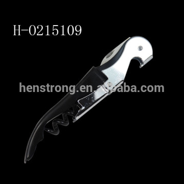 User-friend Stainless Steel Corkscrew Doubled Wine Bottle Opener