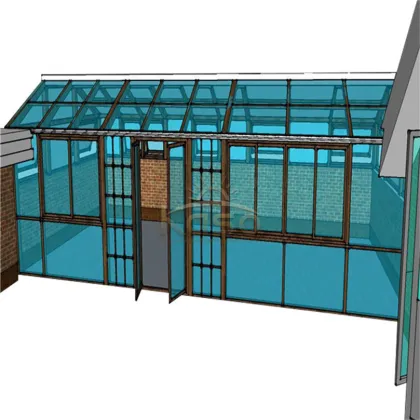 Pvc Victorian Glasshouse Polycarbonate Roof Sunroom