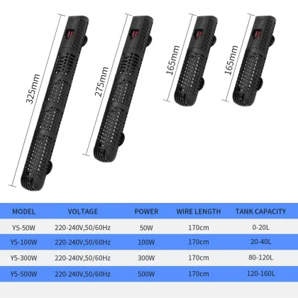 All-Steel Aquarium Heating Rod - Hot Selling Fish Tank Heater