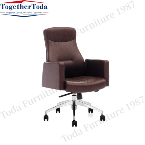 Office Leather Chairs Luxury leather commercial executive office chair Factory