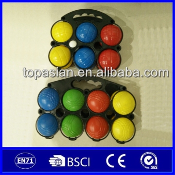 Outdoor PE plastic boules
