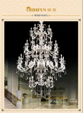 European style candle chandelier
