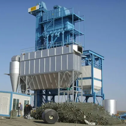 Dust collector of mine thermo electric furnace