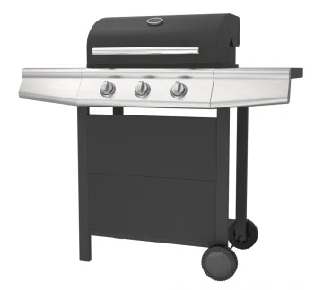 Three Burner Gas Grill Barbecue