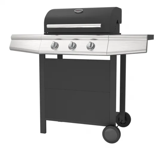 Three Burner Gas Grill Barbecue