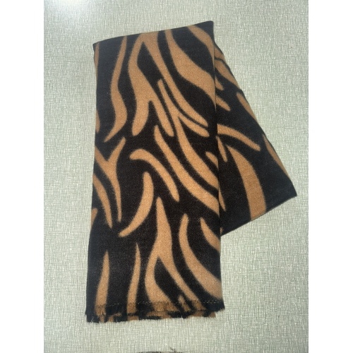 polyester knit scarf