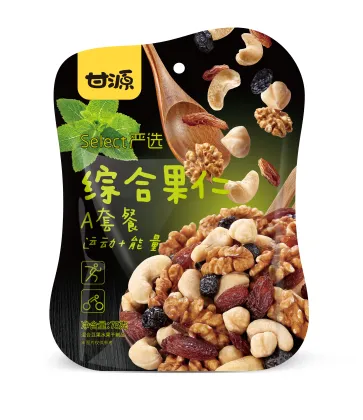 mixed dried fruits and nuts A