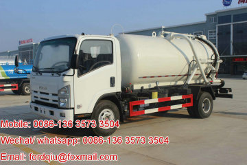 new isuzu 700p elf cesspool sucking suction truck