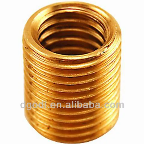 brass full thread screw pipe fitting