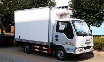 JAC refrigerated delivery van