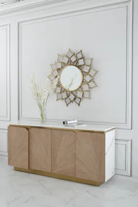 2021 Custom High Quality Solid Wood TV Cabinet