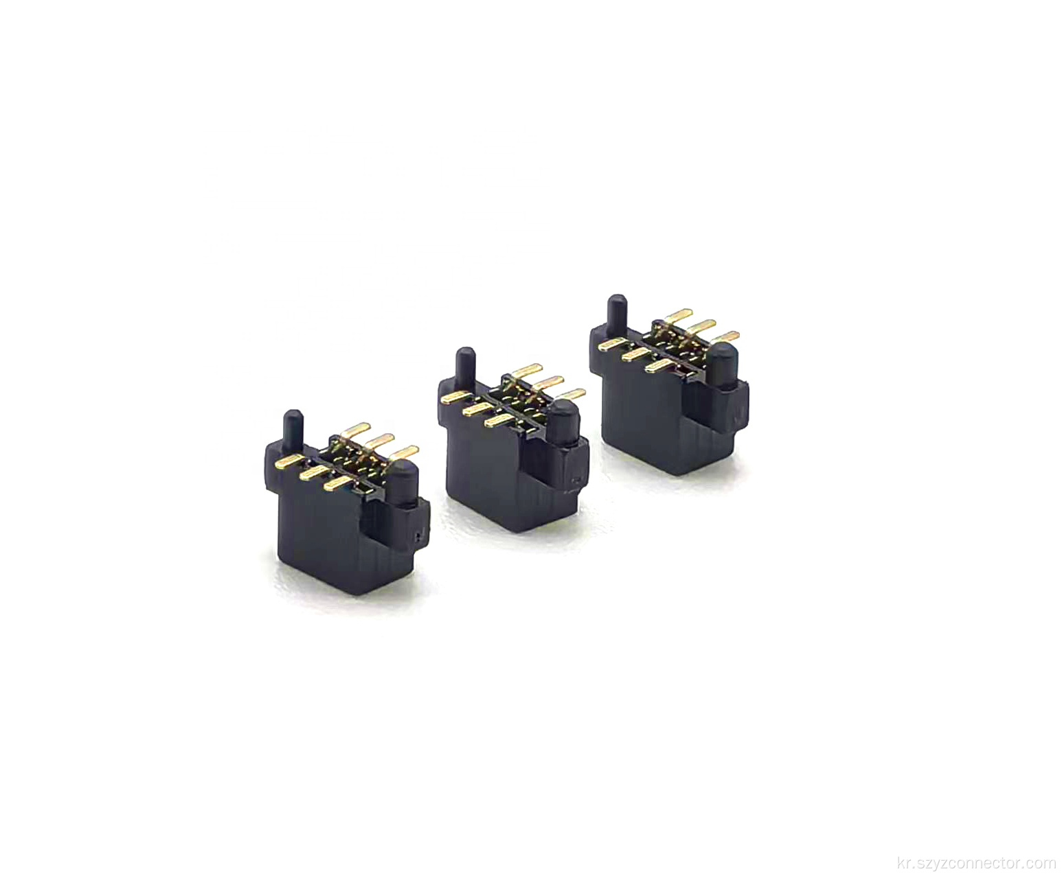 1.27mm 암 헤더 이중 행 SMT 6P