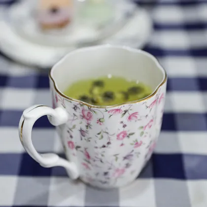 Porcelain Tea Set Bone China Cafe Set Tea Set Mug