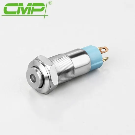 Waterproof IP67 10mm Metal SPST Push Button Switch