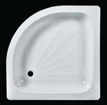 Build-In Round Steel Shower Tray
