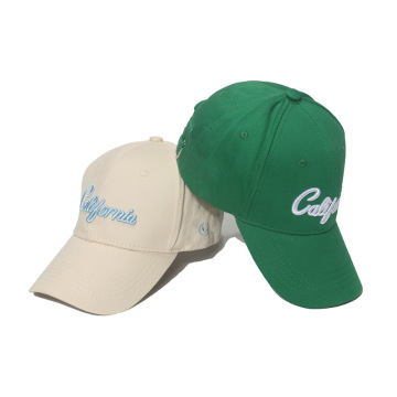 Simple Fashion Outdoor Vintage Custom Logo 3D Embroidery Cotton 6 Panel Baseball Caps Wholesale