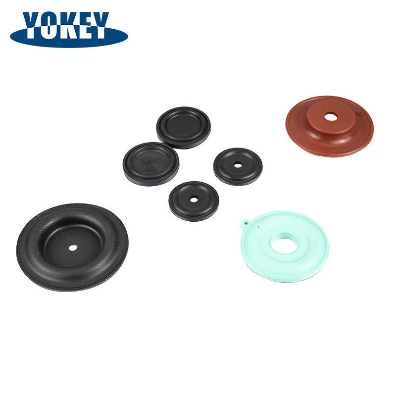 China Zhejiang Manufacturer High Pressure Resistant Fiber-Rubber Pump Diaphragms
