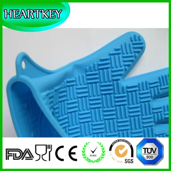 Silicone Oven Gloves Heat Resistant Oven Mitts Potholder for Kitchen Cooking Grilling Smoking Baking Pizza BBQ