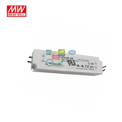 Mean Well LPV-60 Series 24V Waterproof Power Supply