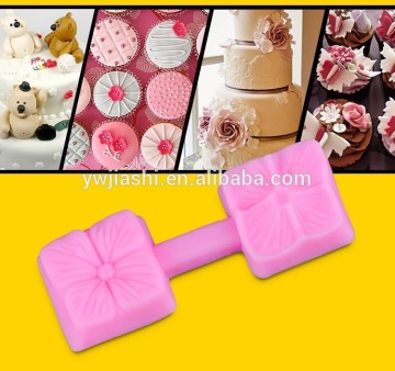 New Design Four Leaf Clover Silicone Cake Fondant Tools Cake Decorating Mold For Decoration