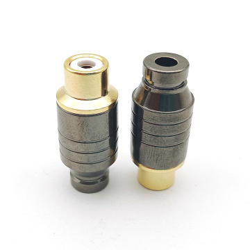 4mm Tail Hole RCA Female Socket Cable Connector