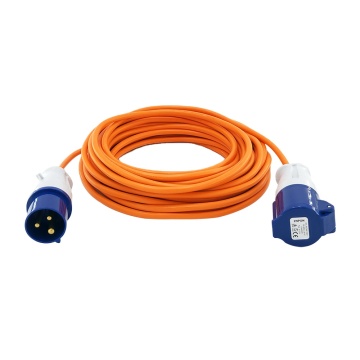 Caravan Camping Mains Cable Extension Lead 16A 230V H05VV-F 3*1.5/2.5MM