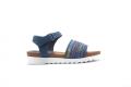 Tjejens Jean Footbed Comfort Sandal