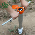 Tornillo de tierra de bajo costo con barra de metal