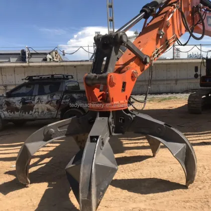 Heavy Duty Hydraulic Grapples for Excavators
