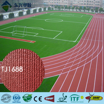 outdoor pvc running track flooring 13mm