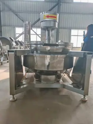 Industries Cooking Chili Sauce Making Machine Chili Paste Jacket Kettle With Agitation