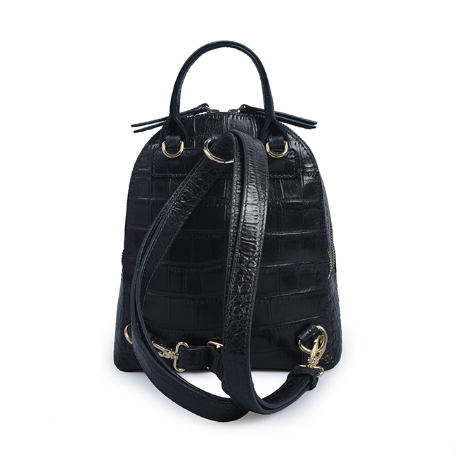popular elegant designer crocodile latest women leather backpack