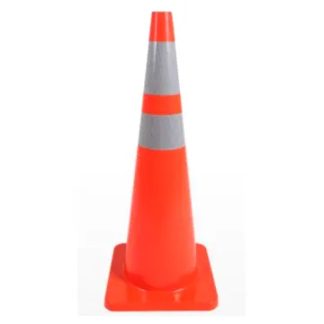 High-Quality Triangular Reflective PCV Traffic Cones for Road Safety
