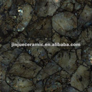80x80 Polished Porcelain Tile Black Ink Color (80317)