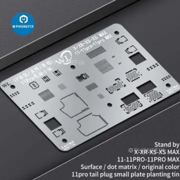 WL BGA Reballing Stencil For IPhone Dot Matrix Face ID Repair