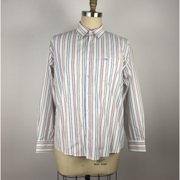 Striped office casual long sleeve Regular Fit shirt
