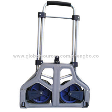 50kg Capacity Hand Trolley with Powder Coating and Pb-free/UV Resistance