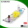 Bath Shelf Caddy Chrome Over Bathroom Storage Shelf Factory