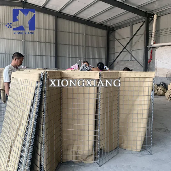 Free Sample Galvanized Sand Wall Welded Mesh Defensive Barrier