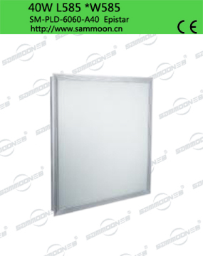 SAMSUNG 40w new design warm white rohs ce led panel light 600*600