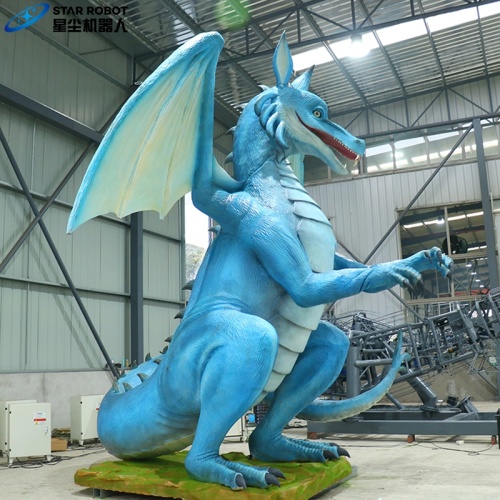 Epic Animatronic Western Dragon for Live-action Acara