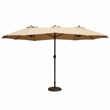 Double-Sided Umbrella for Outdoor Garden and Patio