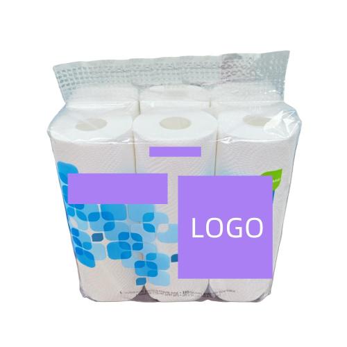 Кухонний рушник OEM з тисненням, 50x100 см, 30 рулонів/коробка