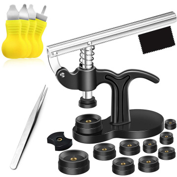 Comprehensive 16-Piece Watch Repair Kit for Sizes 18mm to 50mm: Ideal for Battery Replacement and Case Opening