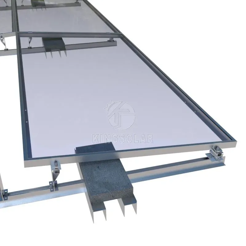 Flat Roof Ground Matrix Mounting System