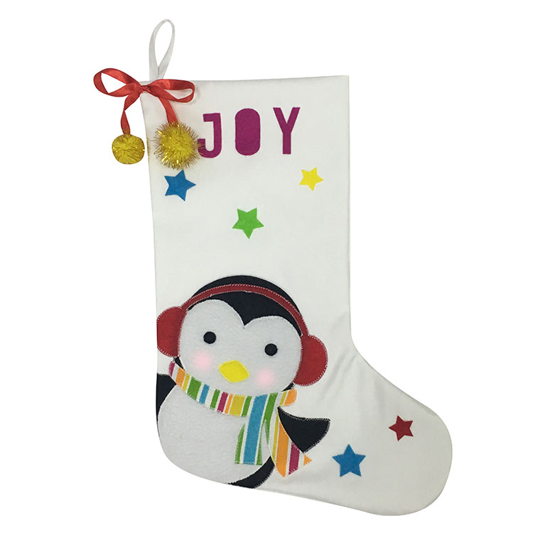 Christmas Penguin Stocking