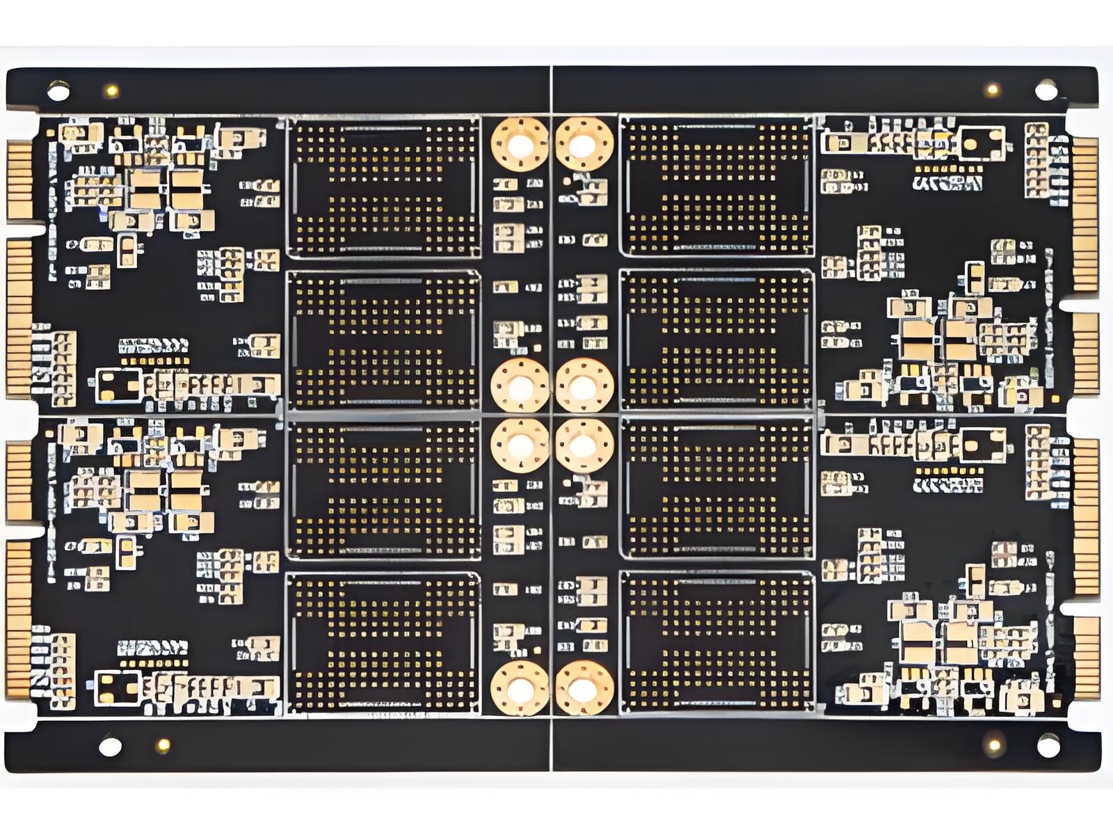 Gold Finger Blind Hole PCB